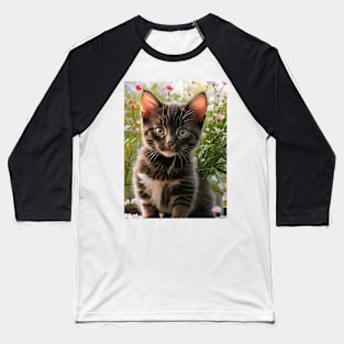 Cat Lovers Cute Kittens Baseball T-Shirt